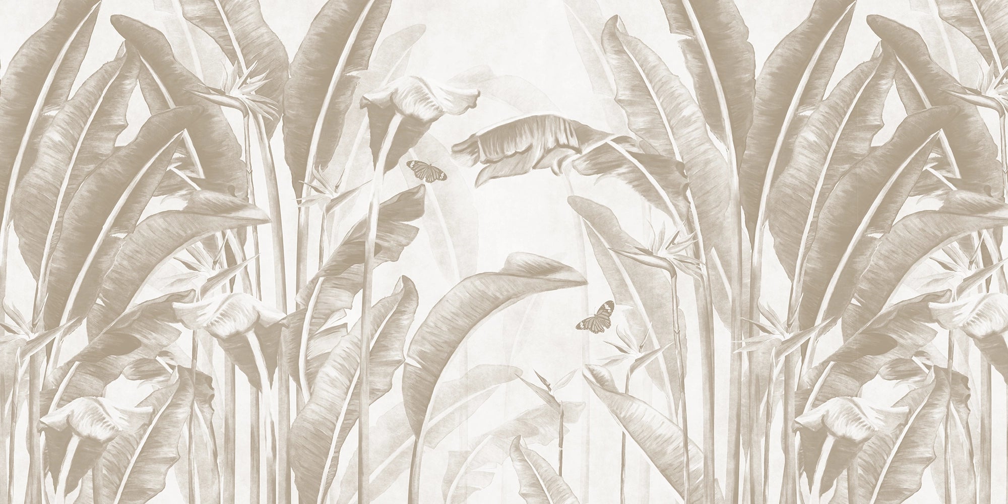 Papier peint panoramique Jungle Apaisante