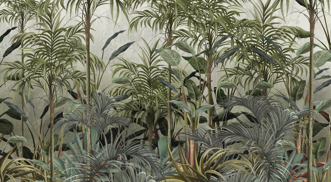 Papier peint panoramique Jungle Sereine
