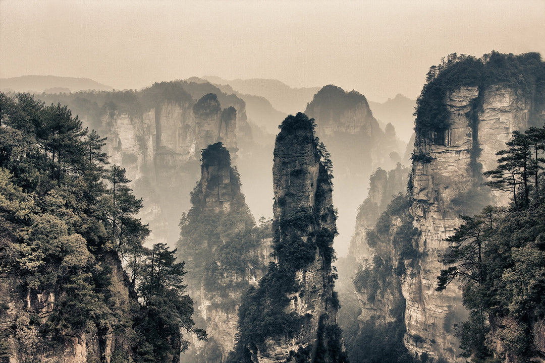 Mont Tianzi Panoramabapete