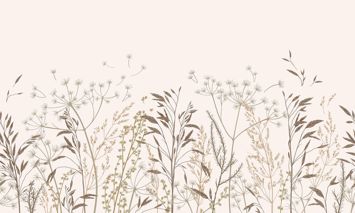 Panoramic Wallpaper Wild Plants 