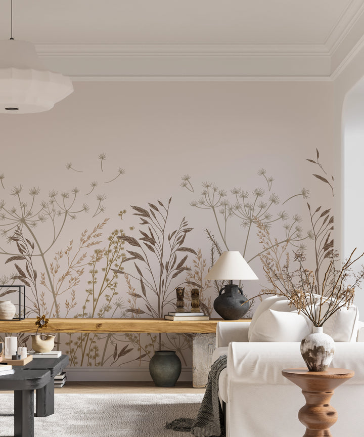 Panoramic Wallpaper Wild Plants 