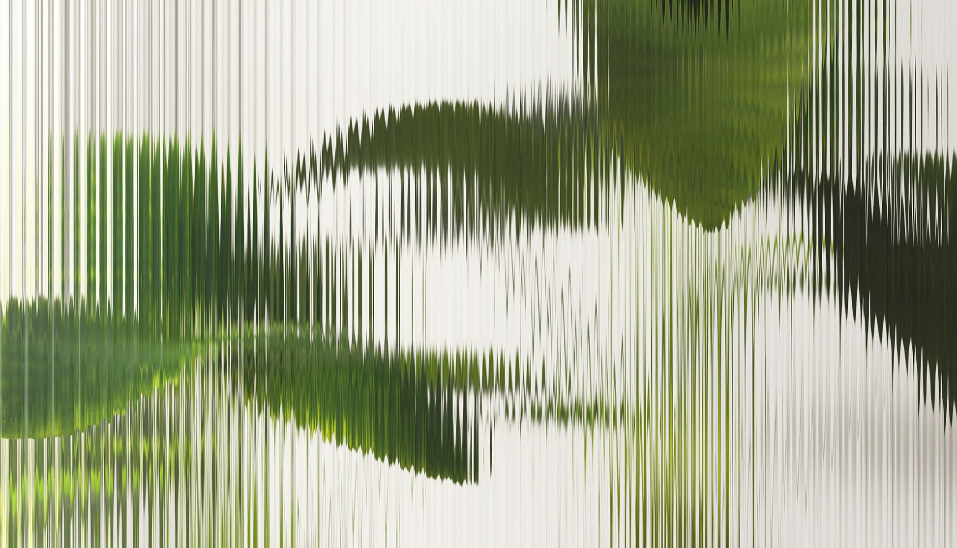 Panoramic Wallpaper Silhouettes Vegetales 