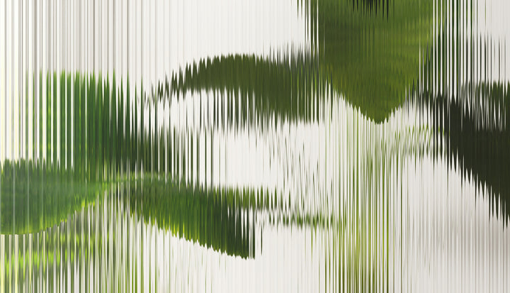 Panoramic Wallpaper Silhouettes Vegetales 