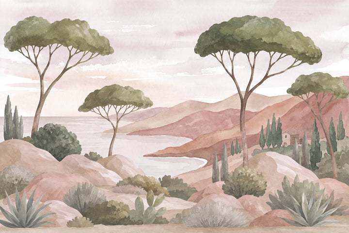 Papier peint panoramique Paysage de Toscane
