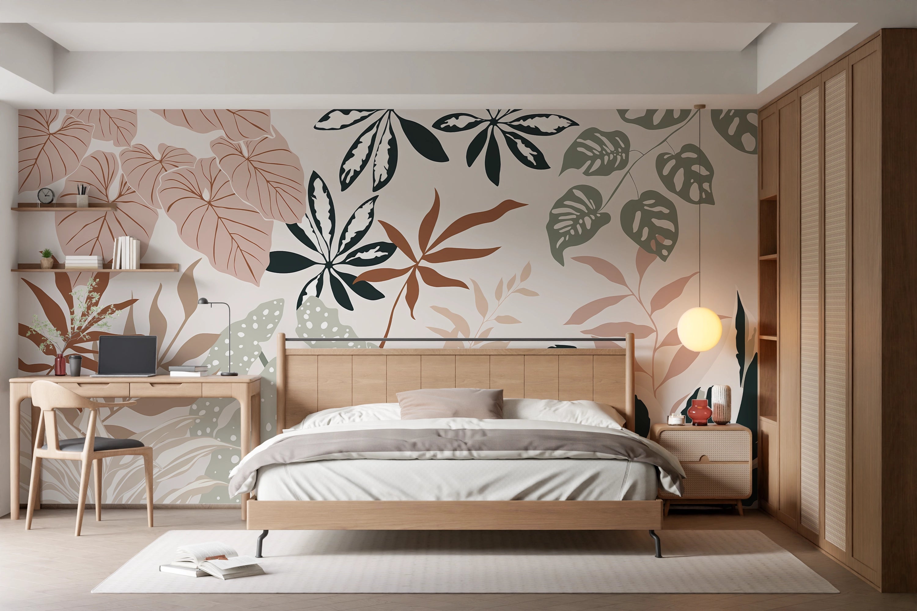 Papier peint panoramique Harmonie Botanique