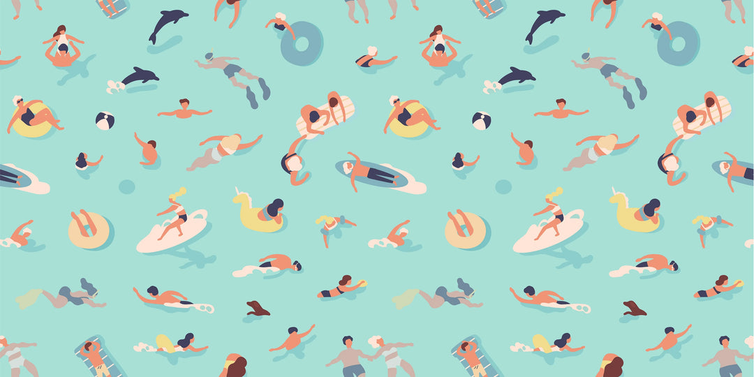 Papier peint Plaisirs Estivaux