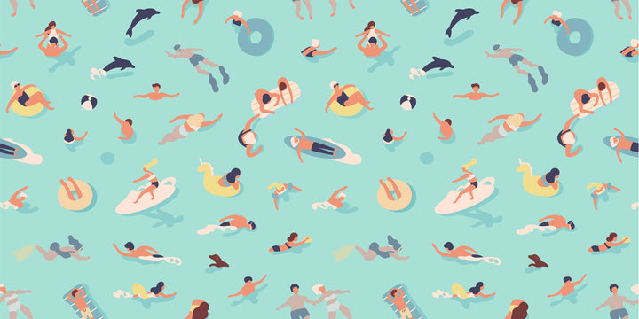 Papier peint Plaisirs Estivaux