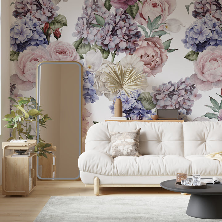 Papier peint rose souvenir de baden baden