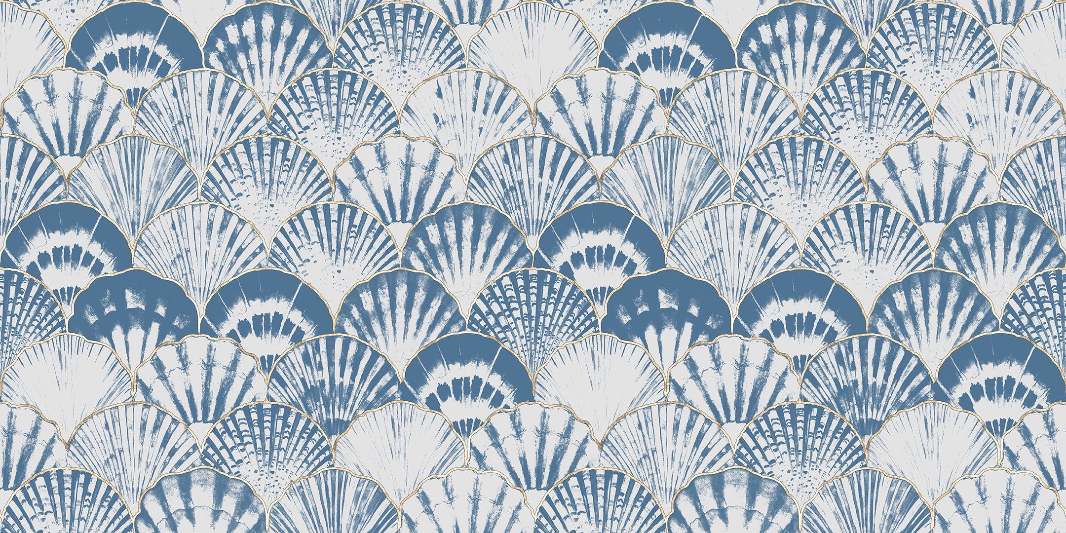 Papier Peint Salle de Bain Coquillages