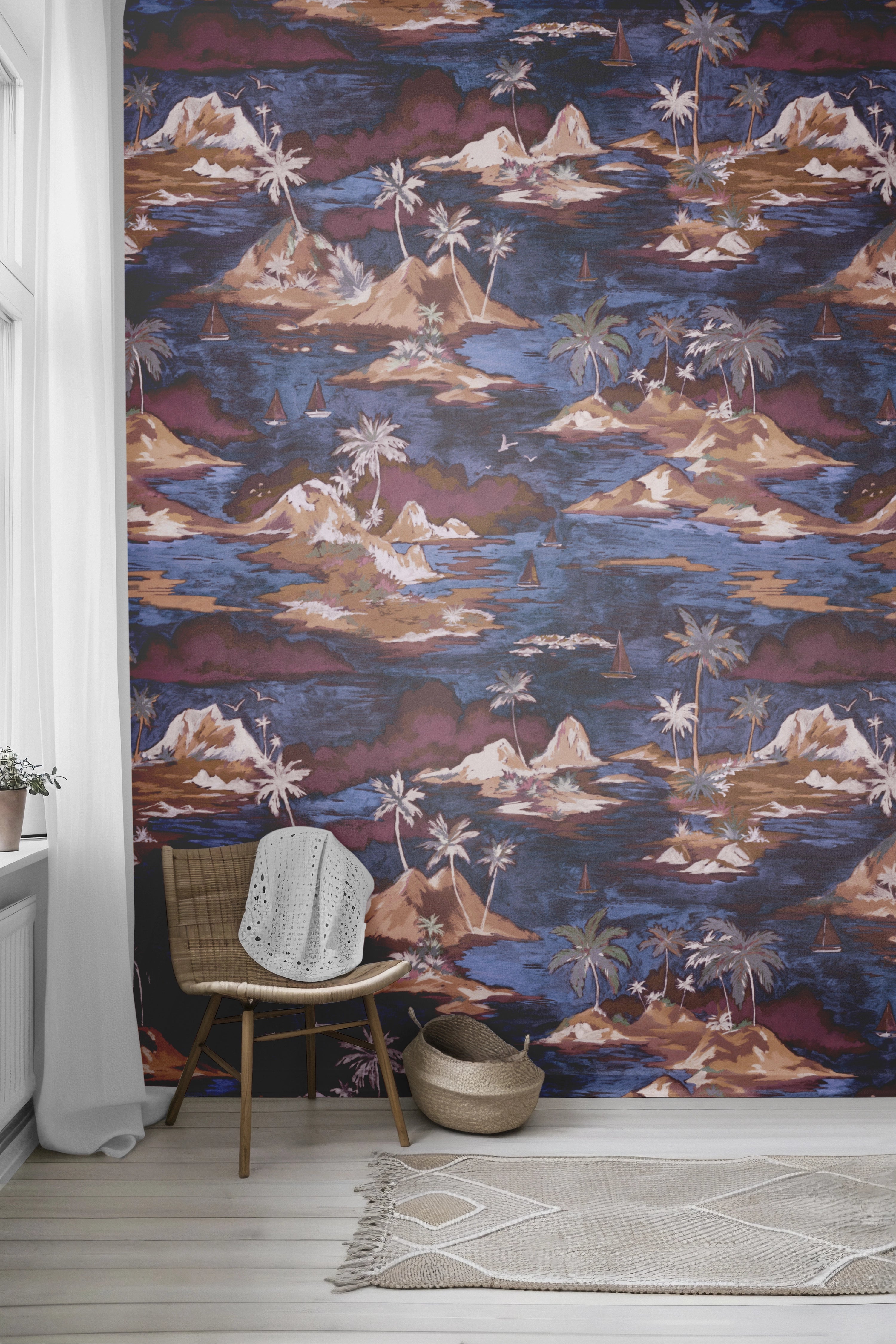 Papel pintado panorámico Islas Salvajes 