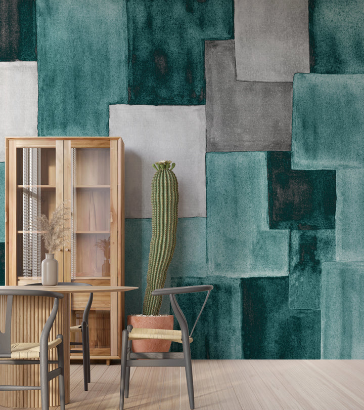 Panoramic Wallpaper Chromatic Architecture 