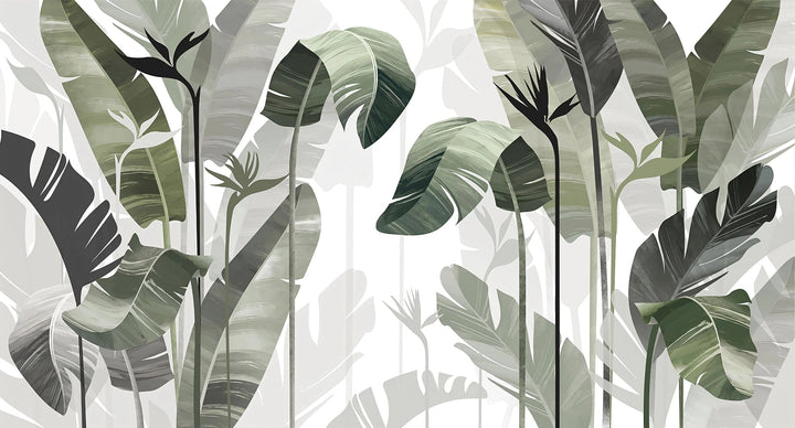 Papier peint Strelitzia reginae - Kam et Léon