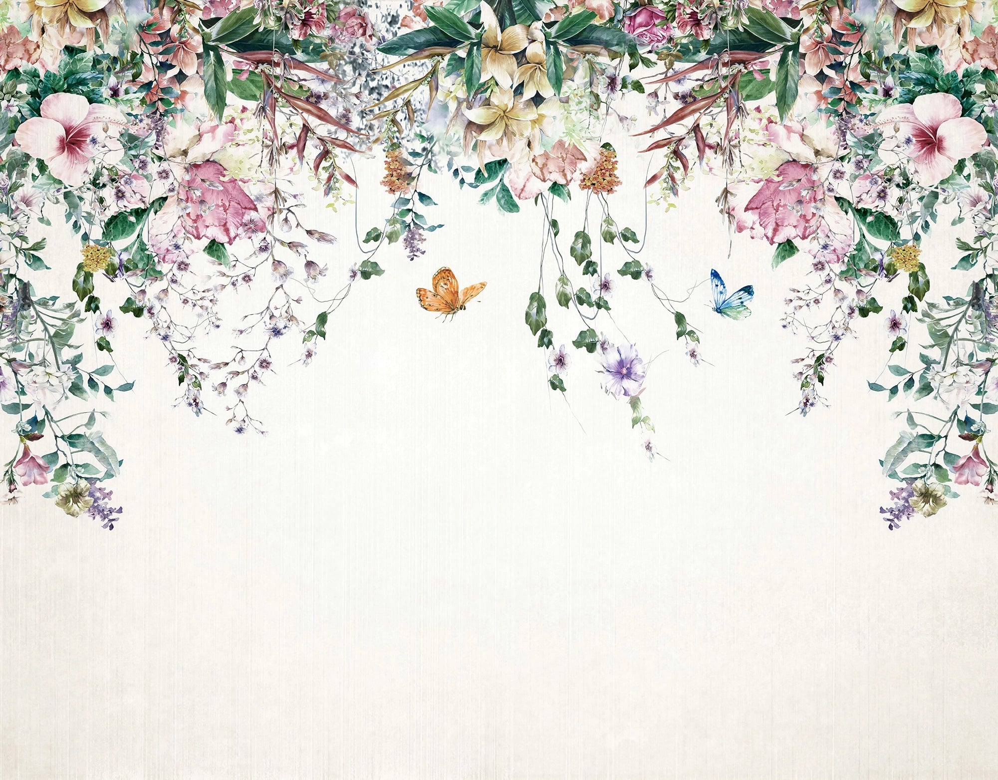 Papier peint tendance Fleur Tombante