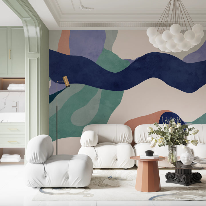 Formas errantes de Wallpaper de moda