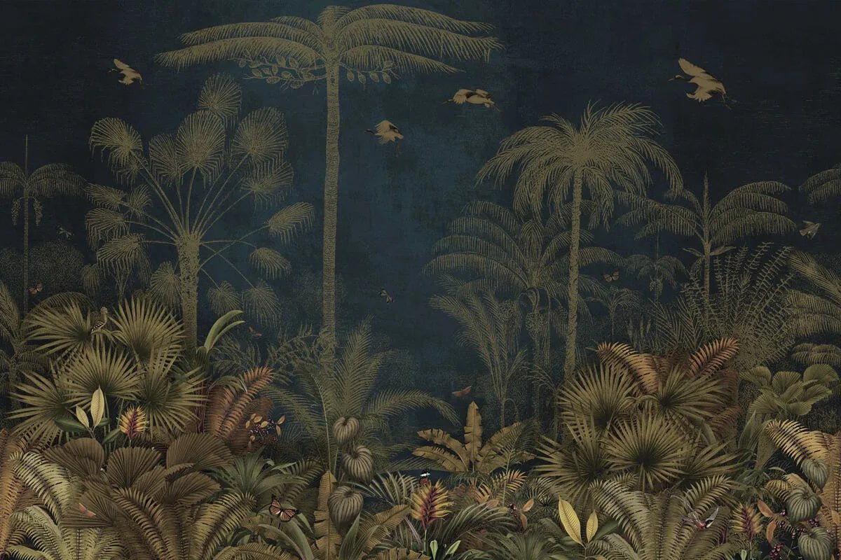 Papier peint tendance jardin tropical