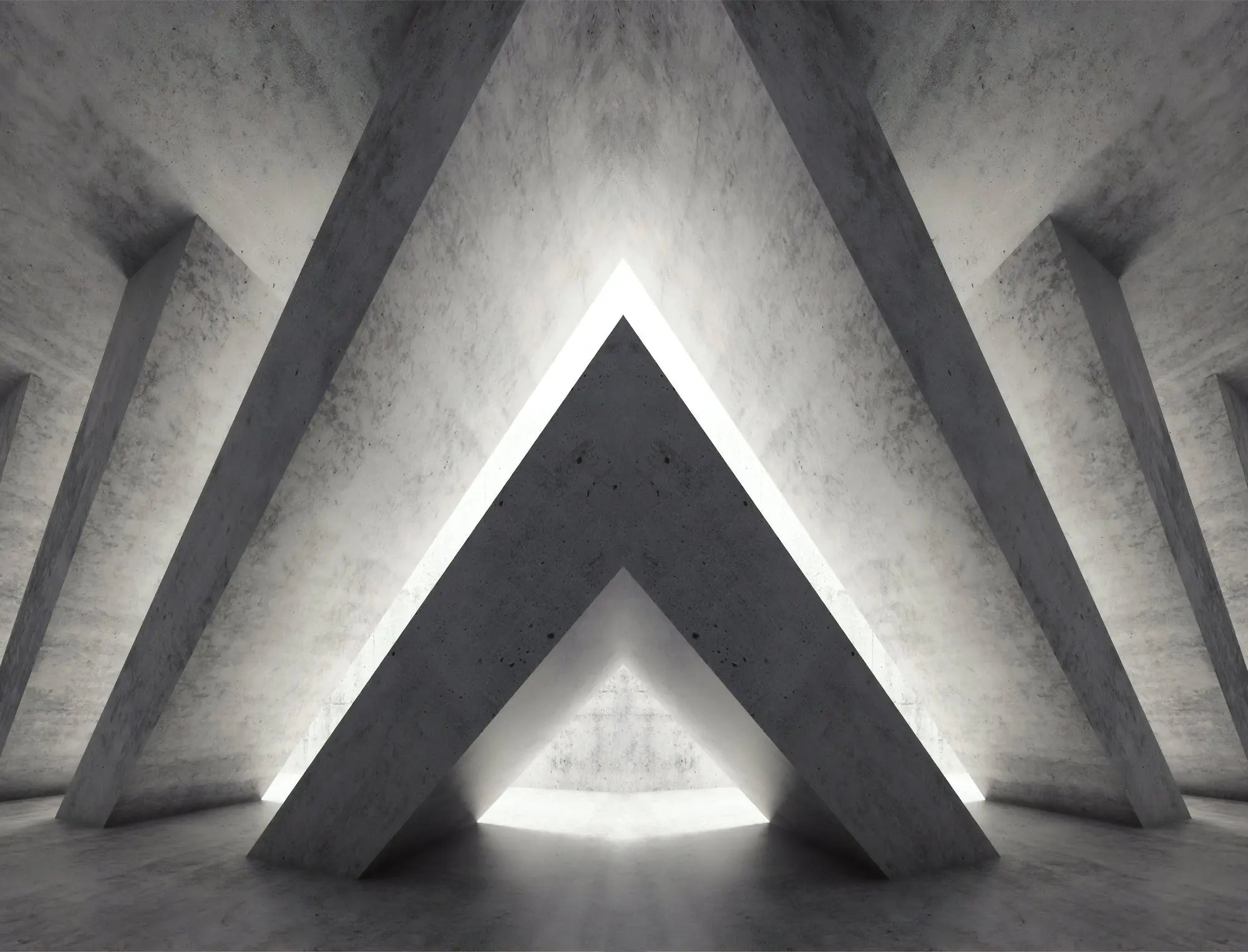 Half-l'oeil Fondos de pantalla arquitectónicos de hormigón