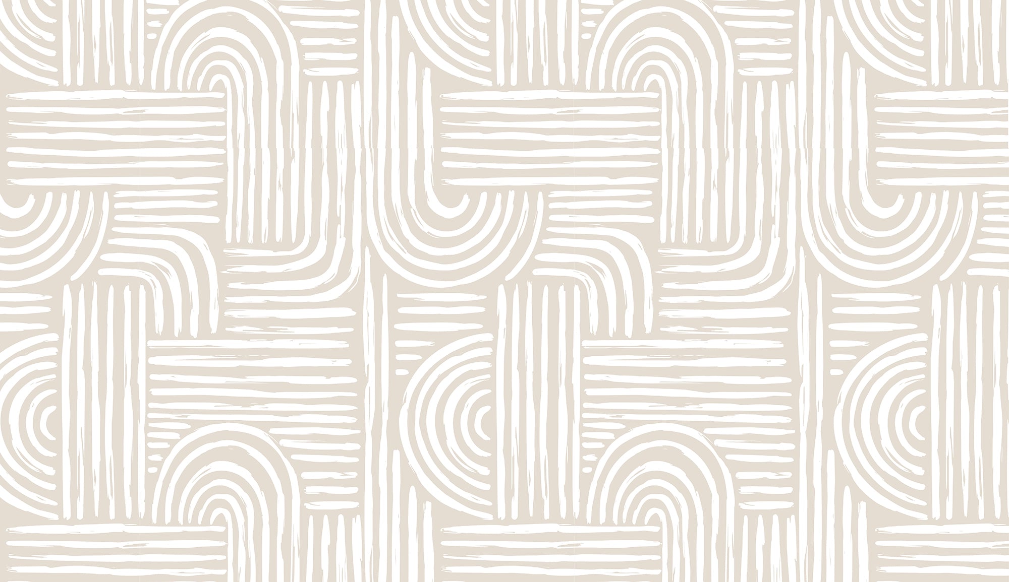 Beige 3D Graphic Wallpaper