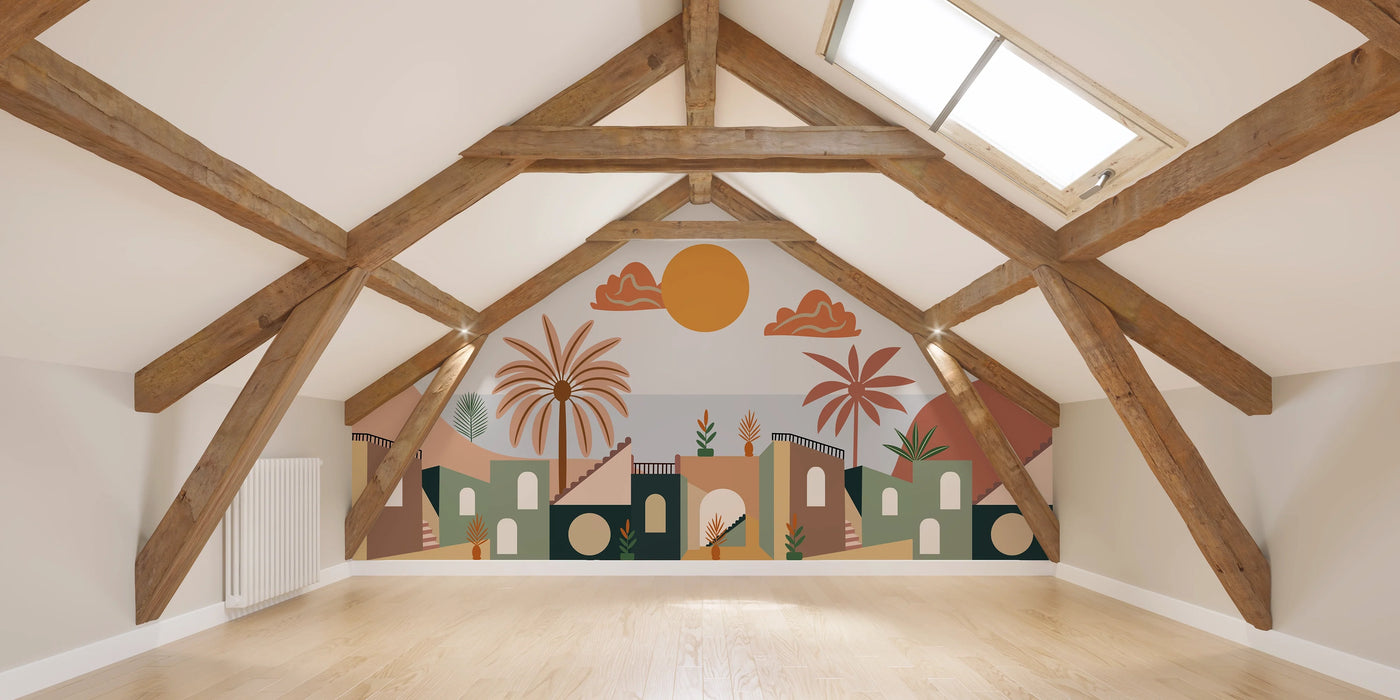 Après personnalisation design mural
