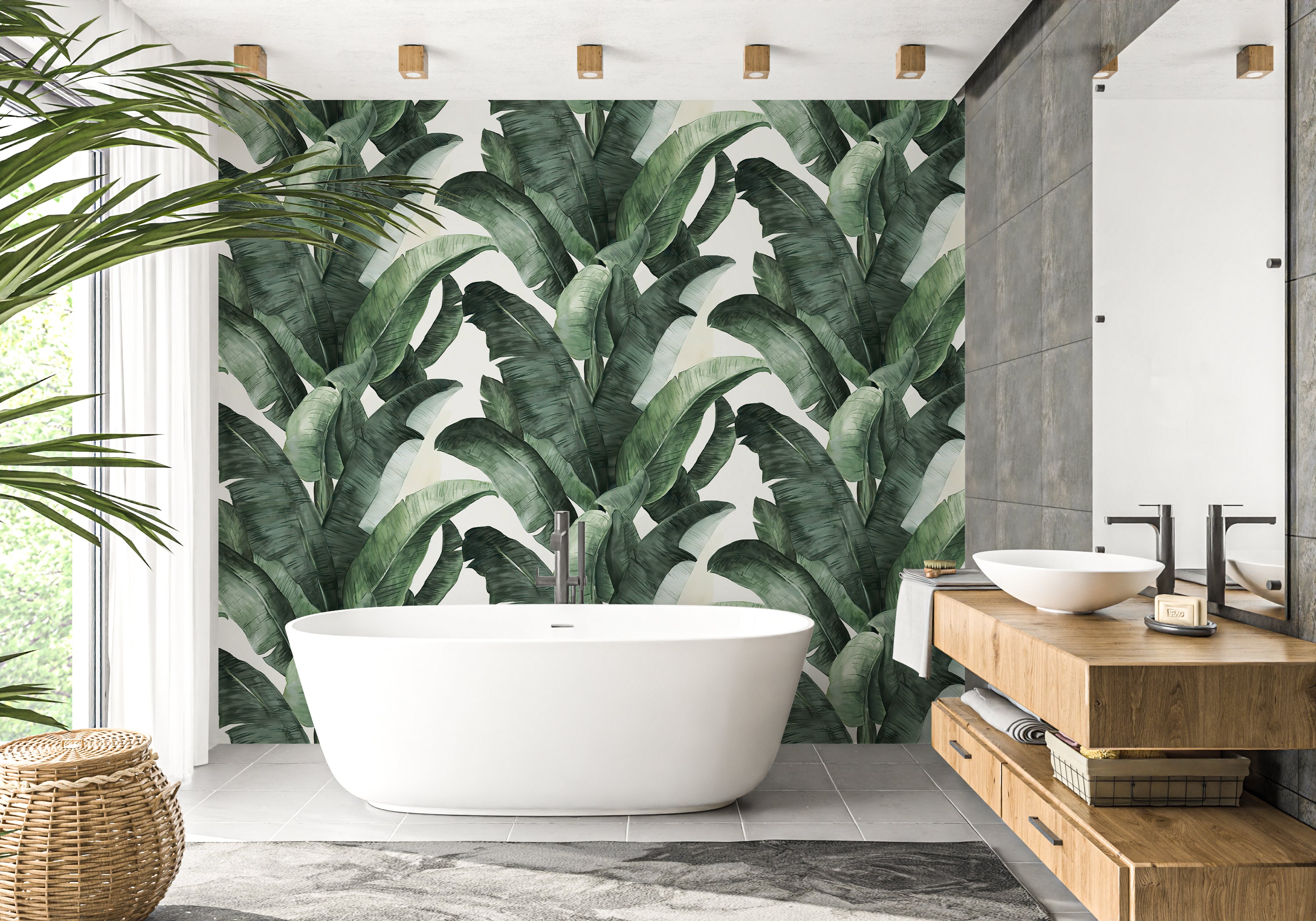 Banana Leaf Wall Tapestry