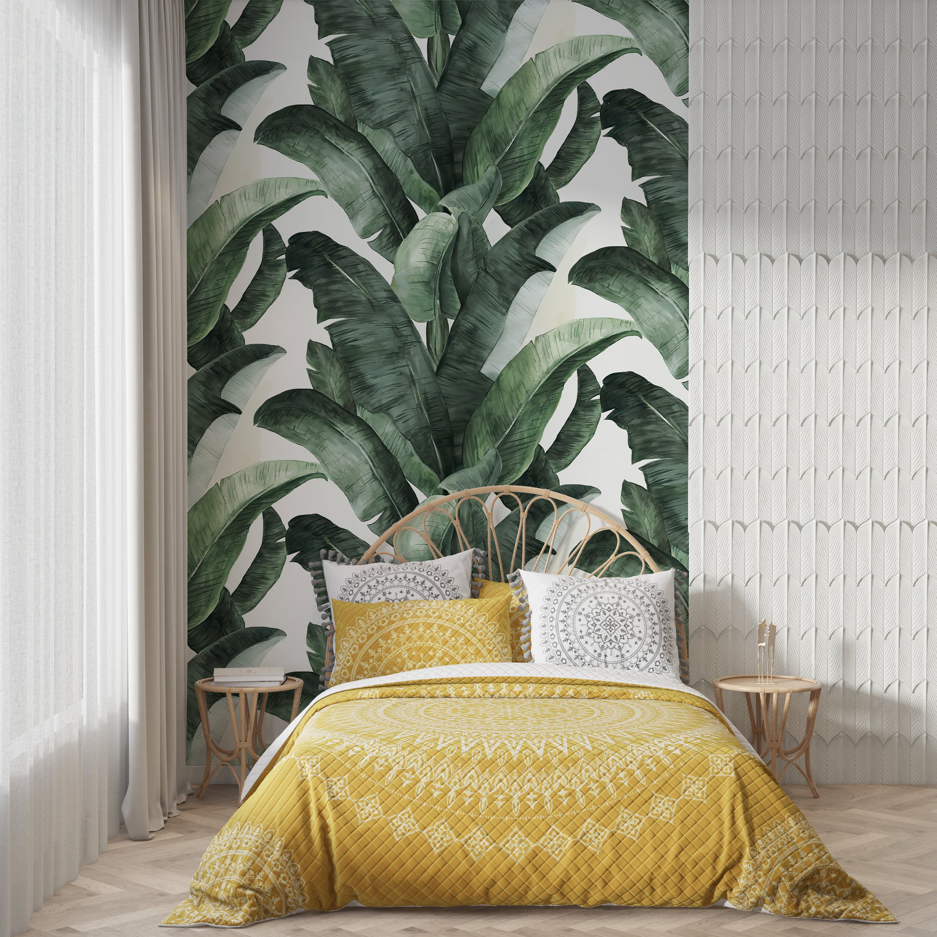 Banana Leaf Wall Tapestry