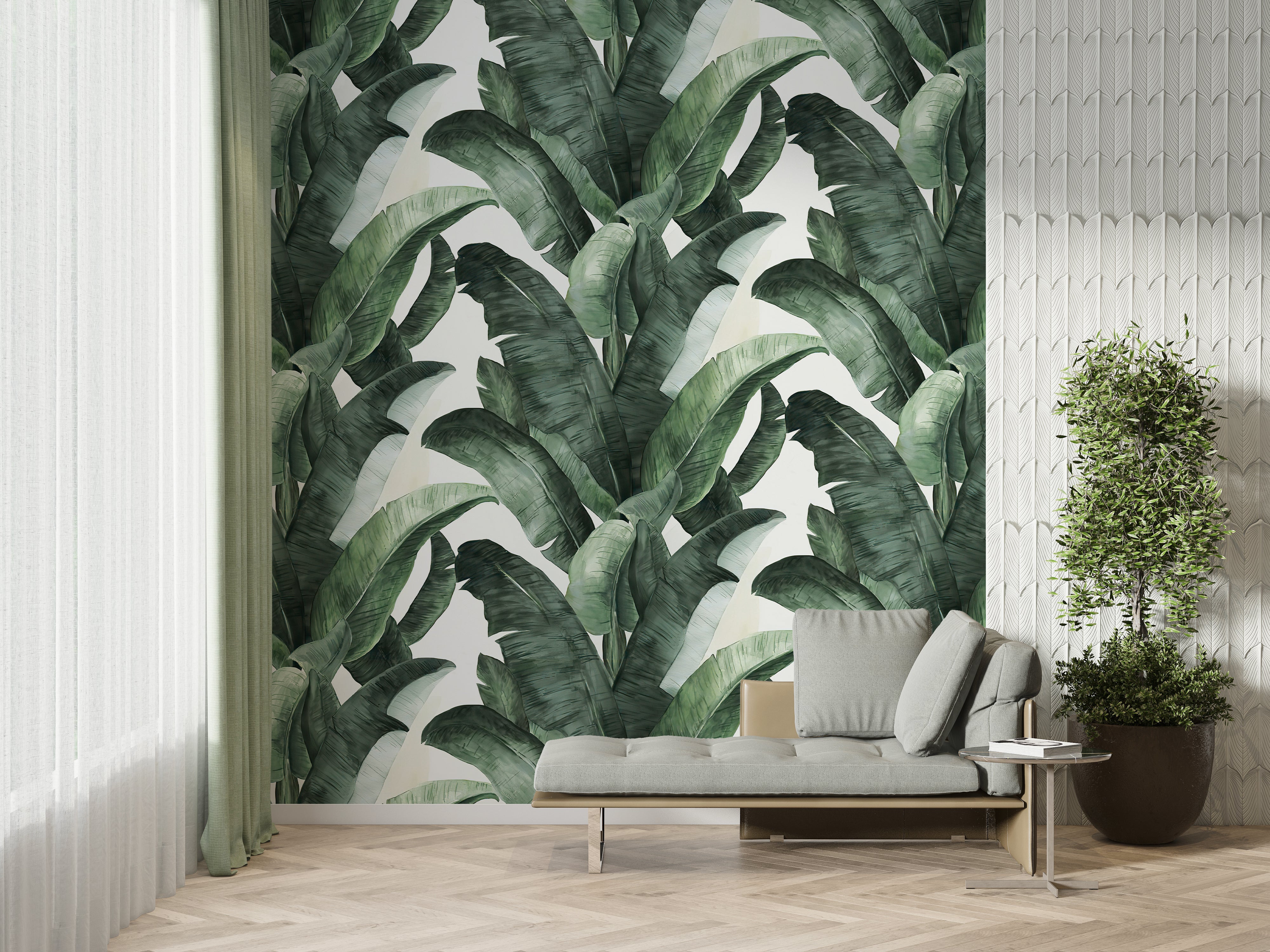 Banana Leaf Wall Tapestry