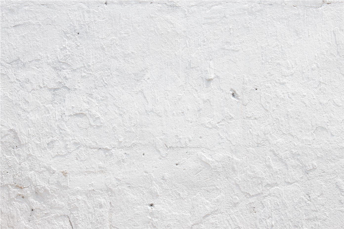Papier peint effet mur enduit blanc - Kam & Leon