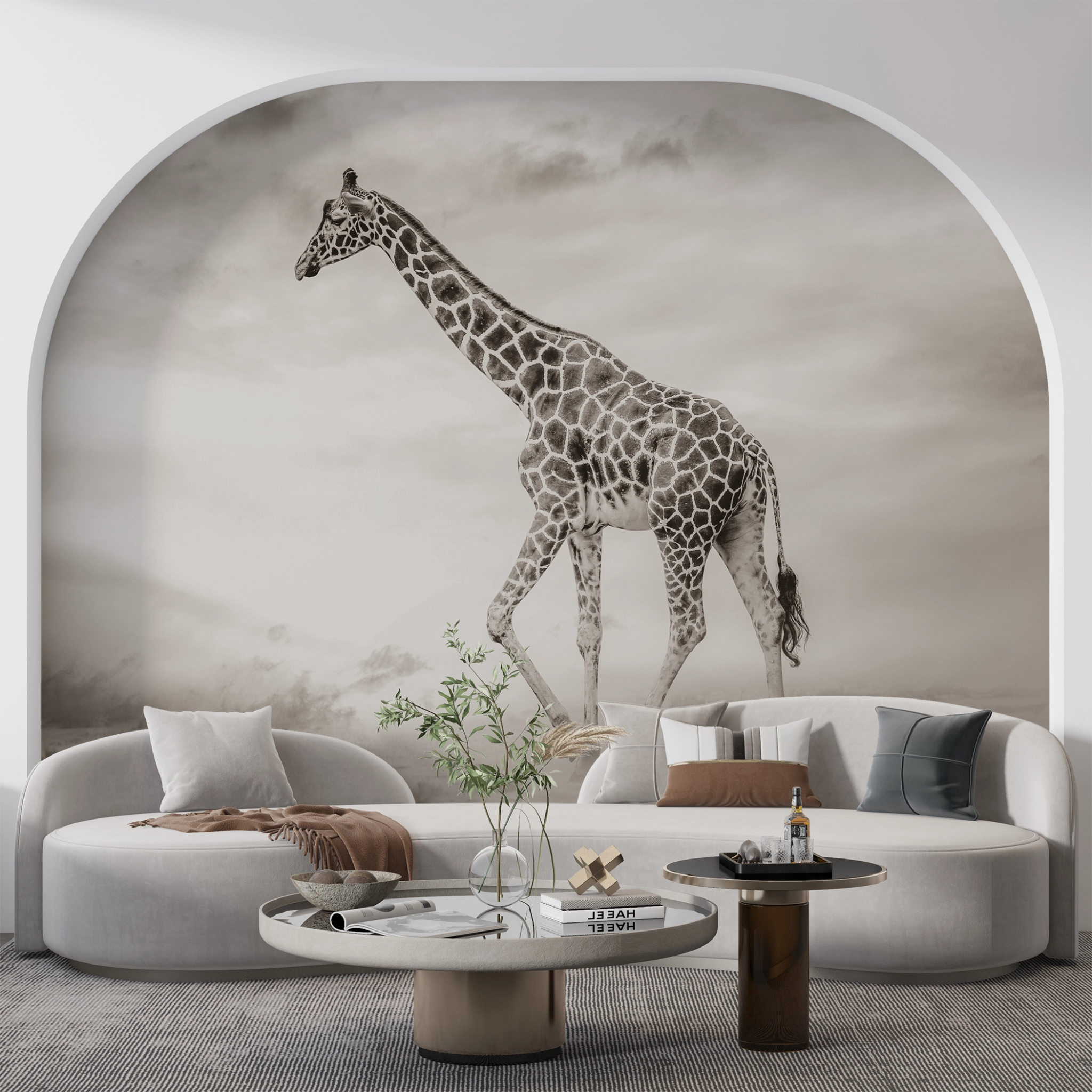 Papier peint Majestueuse girage - Kam & Leon