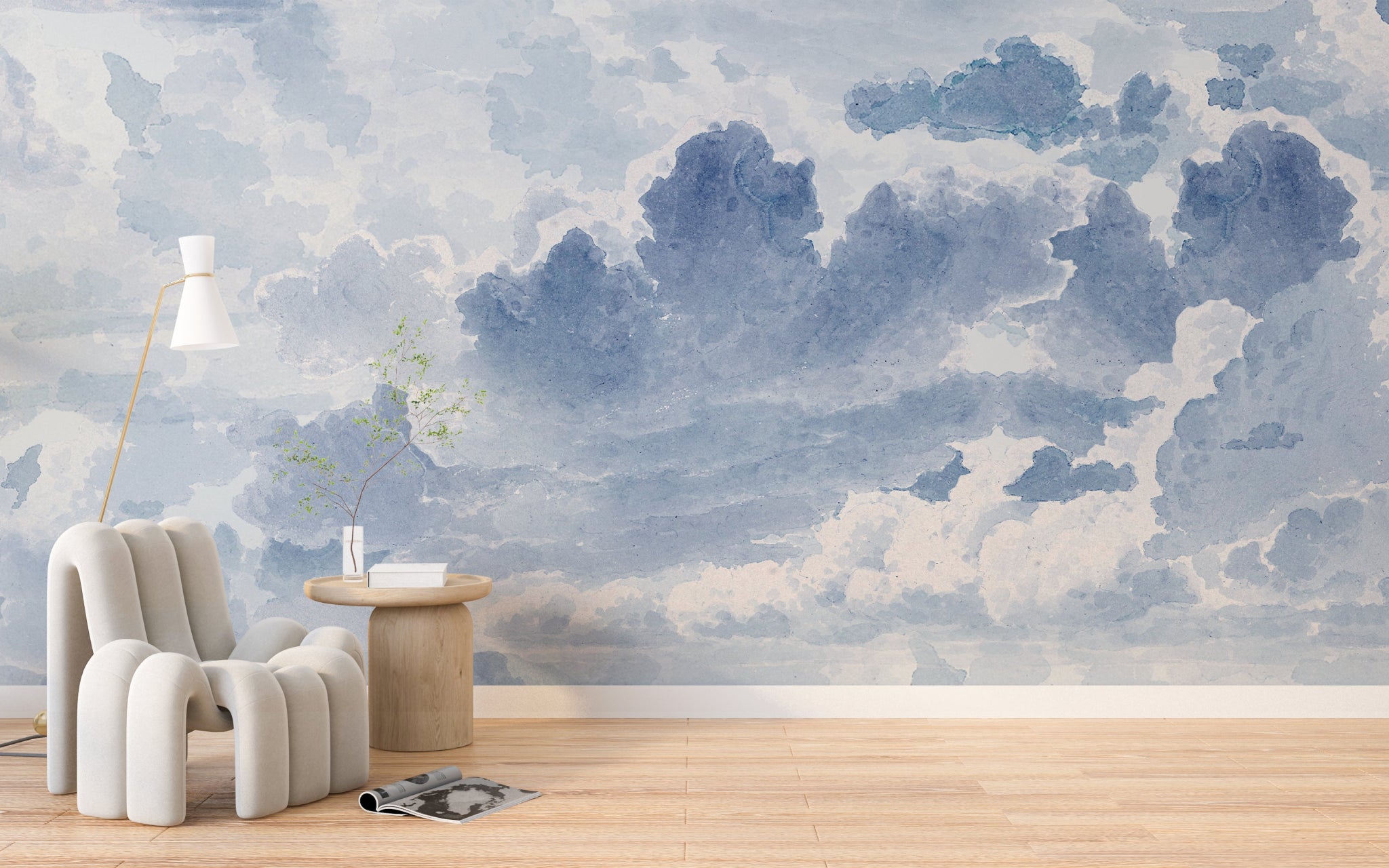 Papier peint panoramique Ciel Nuageux - Kam & Leon