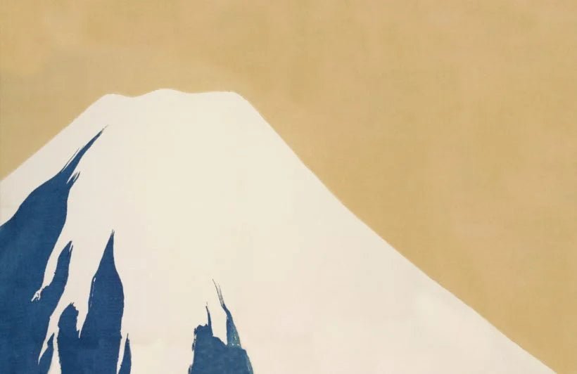 Papier peint panoramique Mont Fuji par Kamisaka Sekka - Kam & Leon